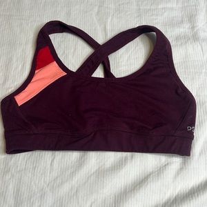 purple DSG sports bra SMALL